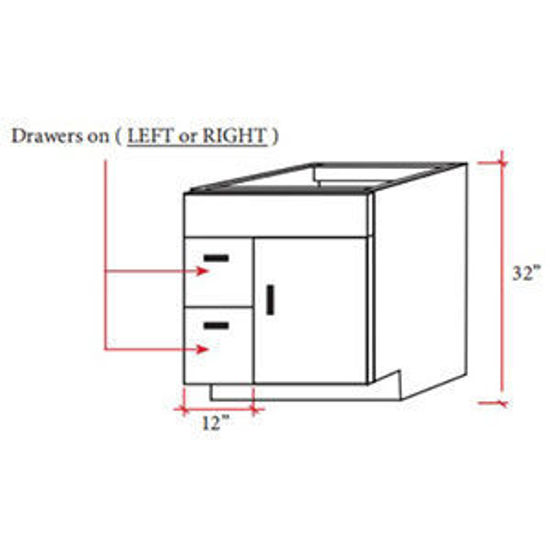 Picture of Vanity With Drawer
